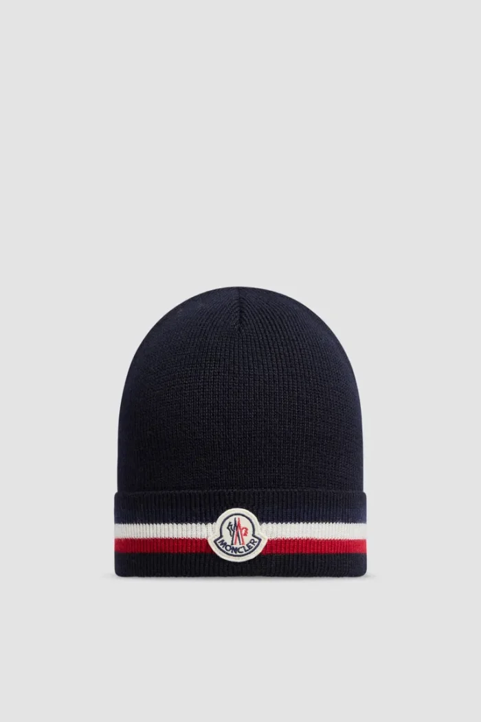 Blue Moncler Beanie