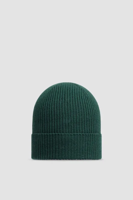 Green Moncler Beanie