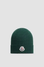 Green Moncler Beanie