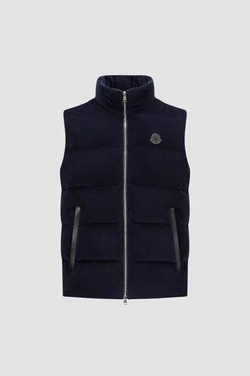 Moncler Acrab Corduroy Hand Pocket Vest