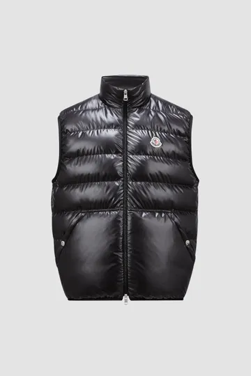 Moncler Black Aube Down Vest