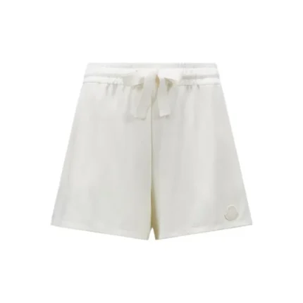 Moncler Casual White Shorts