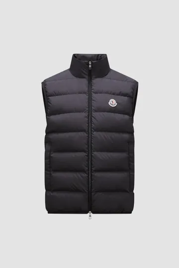 Moncler Contrin Down Zip-Up Vest