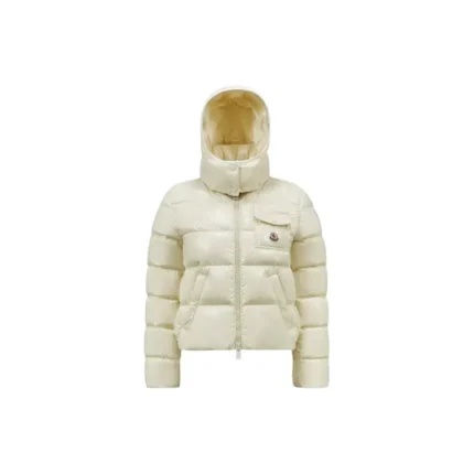 Moncler Down Women Light Yellow Jacket