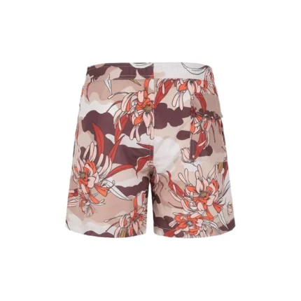 Moncler Floral Print Drawstring Swim Shorts