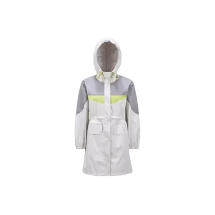 Moncler Hand Pocket White Coat