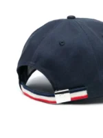 Moncler Logo Blue Baseball Cap