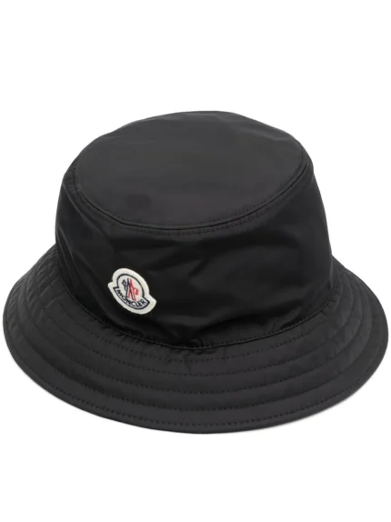 Moncler Logo Patch Bucket Hat