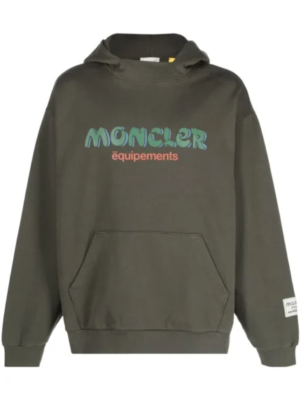 Moncler Salehe Bembury Logo Print Hoodie