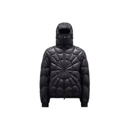 Moncler Spider Design Men Black Jacket