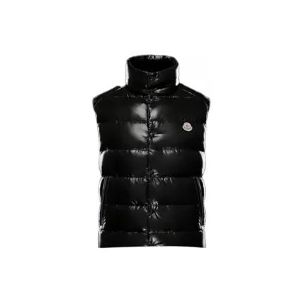 Moncler Tibb Vests Men Black