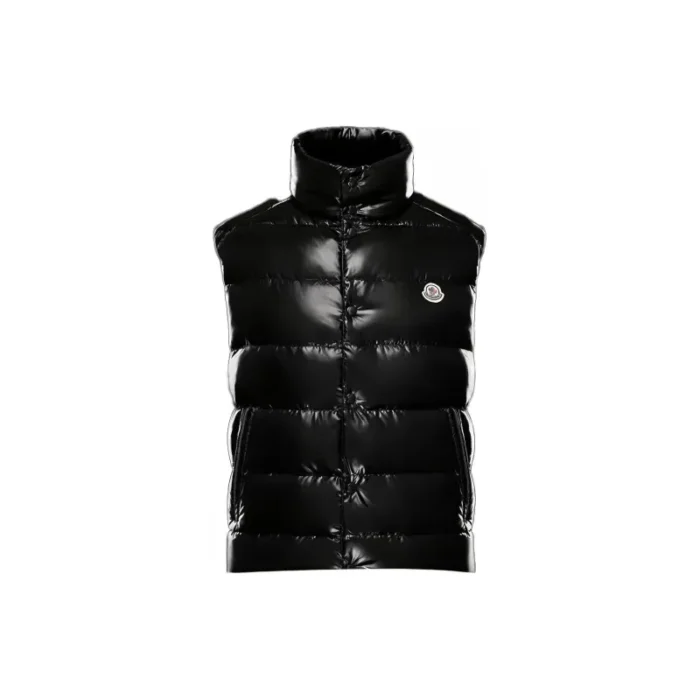 Moncler Tibb Vests Men Black