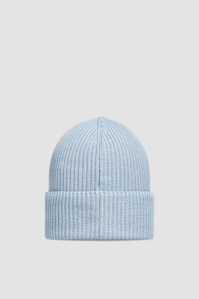 Moncler Light Blue Beanie