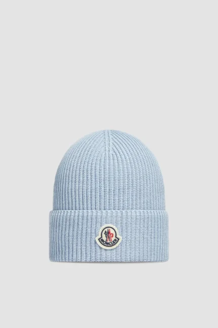 Moncler Light Blue Beanie