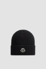 Moncler Cashmere Beanie Black Beanie