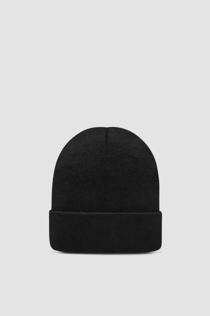 Moncler Black Beanie