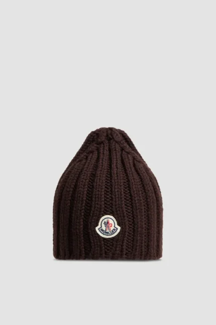 Moncler Dark Brown Beanie