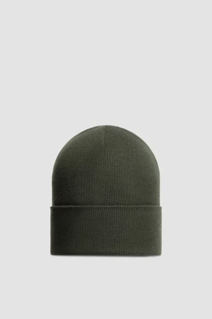 Moncler Dark Green Beanie