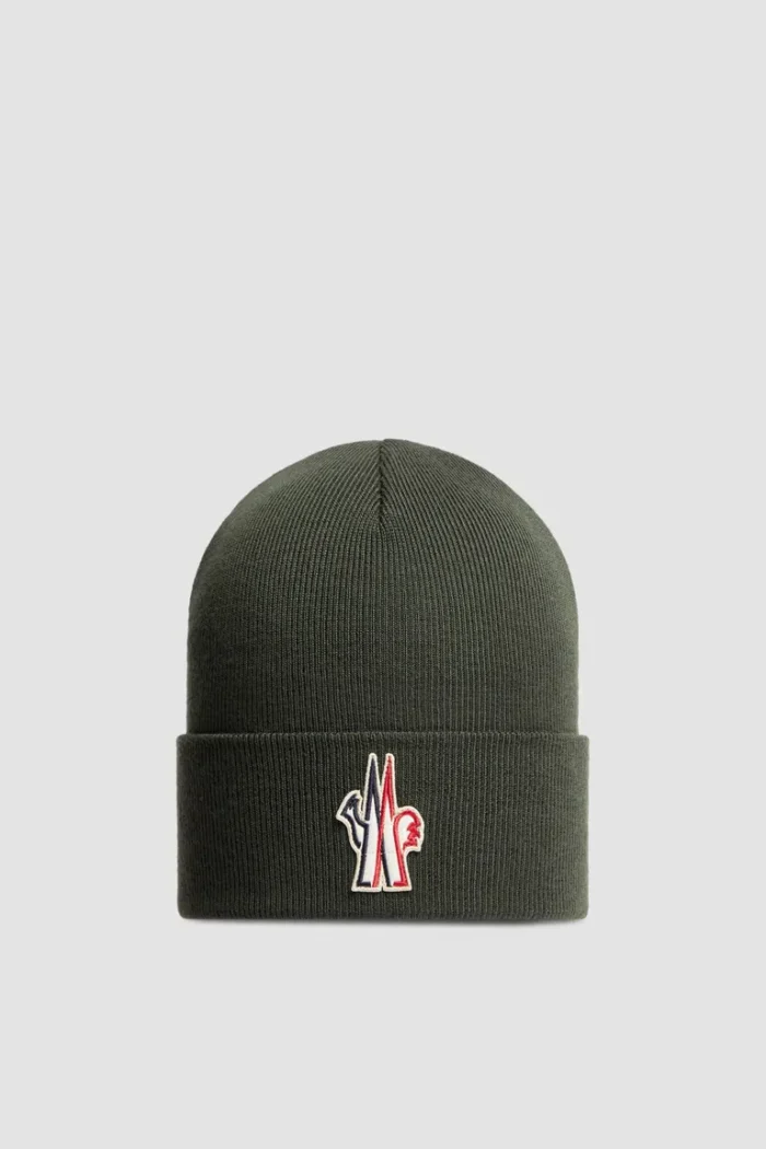 Moncler Dark Green Beanie